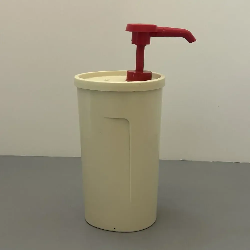 Vintage Tupperware Ketchup Container Dispenser Pump 640-24